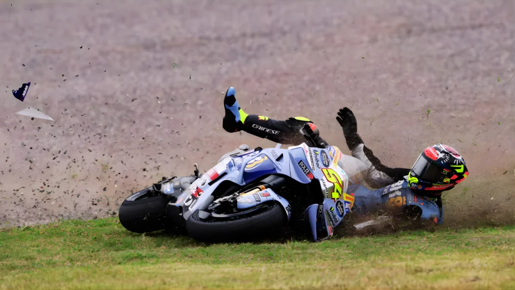 Fermin Aldeguer femur fracture MotoGP 2026